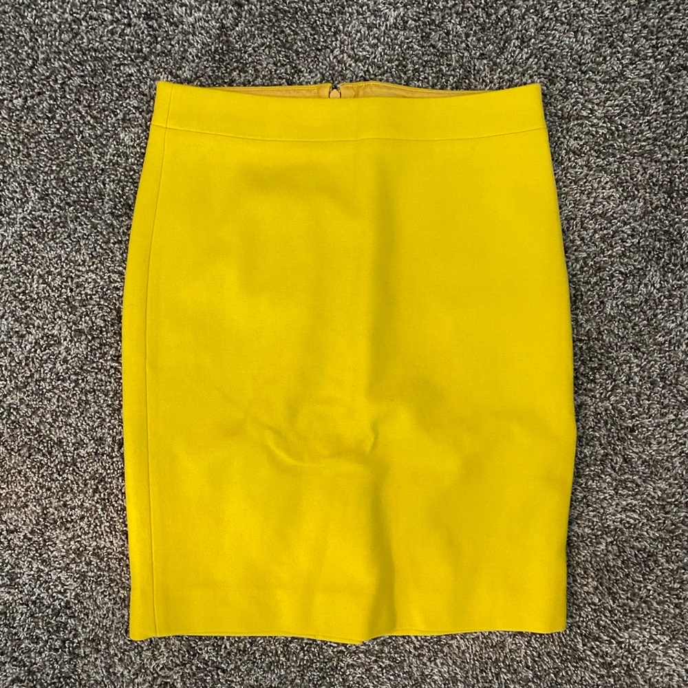 J. Crew Wool Pencil Skirt